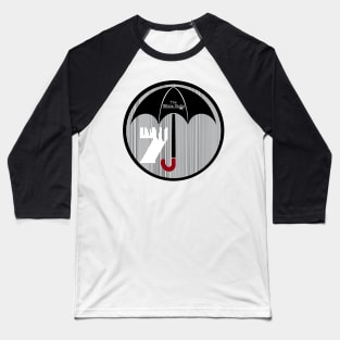 No. 07-The White Violin Logo_BLACK Baseball T-Shirt